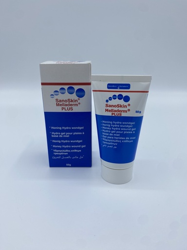 [MD50 Sanomed] Sanoskin® Melladerm® PLUS 50g honing wondgel